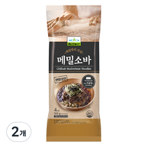 칠갑농산 메밀소바 4인분, 2개, 568g
