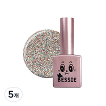 베씨 나빌레라 글리터 젤네일 12g, GL23 블루밍, 11ml, 5개