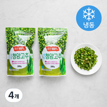 그린피아 청양고추 (냉동), 200g, 4개