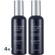 아브카 포맨 워터 플루이드 에센스 올인원, 150ml, 4개