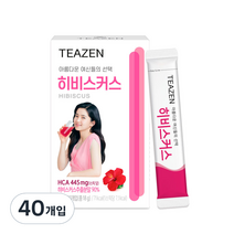 티젠 히비스커스 워터믹스 허브차, 1.8g, 10개입, 4개