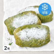 야미요밀 정성가득 채식 노지참쑥 쌀치아바타 3개입 (냉동), 465g, 2개