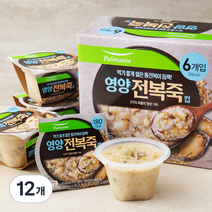 풀무원 영양 전복죽 컵, 260g, 12개