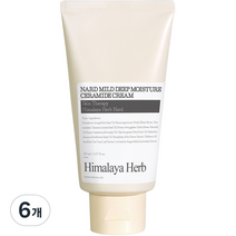 나드 마일드 고보습 세라마이드 크림, 160ml, 6개