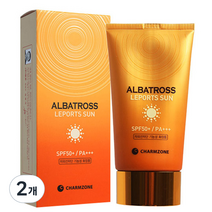 참존 알바트로스 레포츠 선크림 SPF50+ PA+++, 60ml, 2개