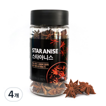스타아니스 향신료, 70g, 4개