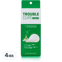 아크로패스 대용량 패치 24p + 스킨 클렌저 12p 세트, 4세트, 1세트
