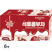 다하다 석류콤부차, 1.5g, 20개입, 6개