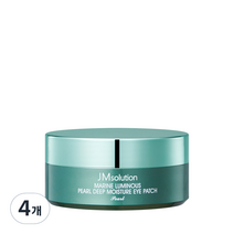 제이엠솔루션 청광 마린 진주 딥 모이스처 아이패치 펄 90g, 60개입, 4개