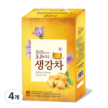 송원 도라지생강차, 14g, 40개입, 4개