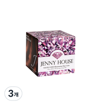 제니하우스 살롱코드 일루미네이션 헤어컬러 염색제, 와인브라운, 3개