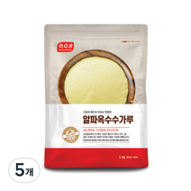오큐비 알파옥수수 가루, 1kg, 5개