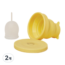 티읕 생리컵, 소형, 1개입, 2개