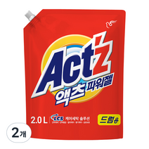 액츠 파워젤 드럼용, 2L, 2개