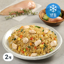 풀무원 디자인밀 당뇨케어 밀플랜 닭고기볶음밥 (냉동), 300g, 2개