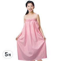 라인 TC 마사지 가운, 핑크(ST226), 5개