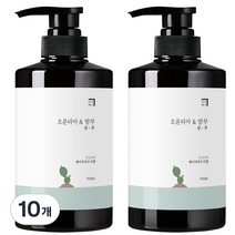 살림백서 오푼티아&밤부 샴푸 베이비파우더향, 500ml, 10개