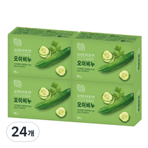자연미인 오이비누 오이향, 90g, 24개