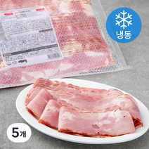에쓰푸드 전지베이컨 1.9mm (냉동), 500g, 5개