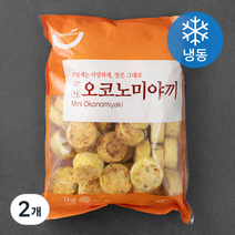 세미원 미니 오코노미야끼 (냉동), 1kg, 2개