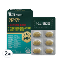 리얼닥터 위건강 헬리코박터균 증식 억제 효과 18g, 30정, 2개
