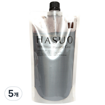 하수오 헤어용 왁싱큐어 500g, 다크브라운, 5개