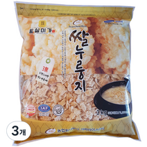 황실미가 쌀누룽지, 3kg, 3개