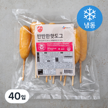 이츠웰 반반한핫도그 (냉동), 50g, 40입
