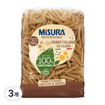 MISURA 통밀 펜네떼 파스타, 500g, 3입