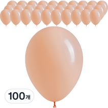 셈퍼텍스 스탠다드 풍선 30cm, 피치, 100개