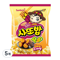 삼양 꿀버터 고구마맛 사또밥, 5개, 52g
