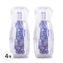 레이저 네일 픽시 스톤 KD_07_10, 메탈 블루, 4개