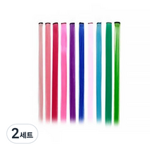 잇츠리빙 컬러 헤어피스 5종 x 2p 세트, 랜덤발송, 2세트