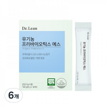 닥터린 유기농 프리바이오틱스 에스 유산균 30p, 6개, 180g
