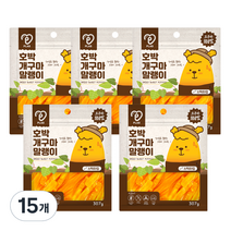 피랩 호박개구마 말랭이 스틱 고구마 강아지 간식, 15개