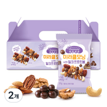 썬넛트 하루견과 미라클모닝 with 밀크 프로틴볼 20p, 400g, 2개