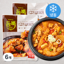 프레시지 듬뿍담은 돼지고기 김치찌개 (냉동), 450g, 6개