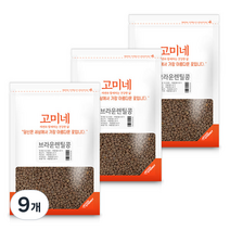고미네 브라운 렌틸콩, 1kg, 9개
