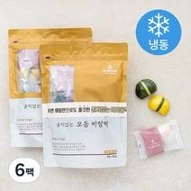 아리울떡공방 굳지않는 모듬 바람떡 (냉동), 6팩, 600g