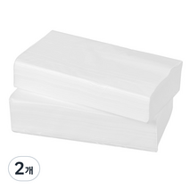 코주부 리필 절약형 미용티슈 2겹 200매, 2000개입, 2개