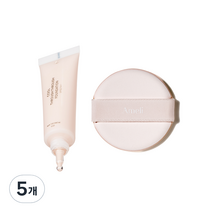 쿨쓰루쓰루 파운데이션 30ml + 말랑퍼프, 013 포세린, 5개