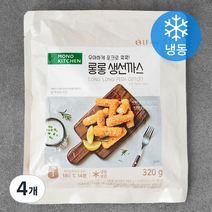 모노키친 롱롱 생선까스 (냉동), 320g, 4개