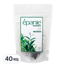 에빠니 허브뜨레 녹차, 1.1g, 40개입