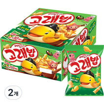 오리온 고래밥 미니 볶음양념맛, 200g, 2개