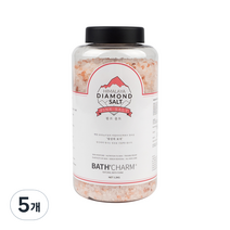 바스참 히말라야 다이아몬드솔트 입욕제 핑크솔트, 1.2kg, 5개