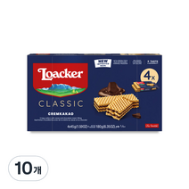 로아커 Loacker 웨하스 크림카카오, 180g, 10개