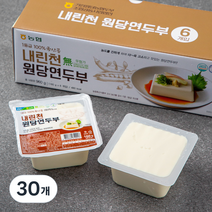 내린천원당 연두부, 160g, 30개