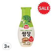 해표 쌈장, 300g, 3개