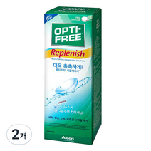 옵티프리 리플레니시 렌즈관리액, 420ml, 2개