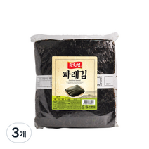 광천김 파래생김 100p, 3개, 150g